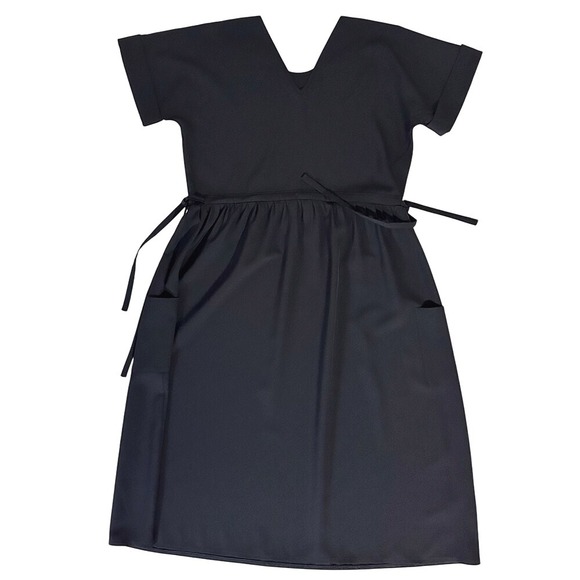NWT Kilt Black Cinch‎ Waist Dress w/ Pockets - Size 8 - Picture 1 of 10